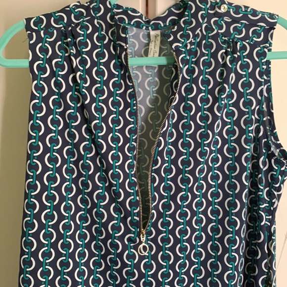 Nautical theme sleeveless top - Picture 6 of 7